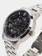Серый металлик часы наручные механические Omax OAOR007
