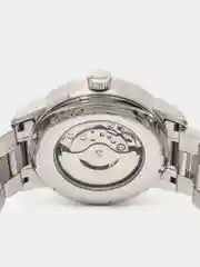 Серый металлик часы наручные механические Omax OAOR007