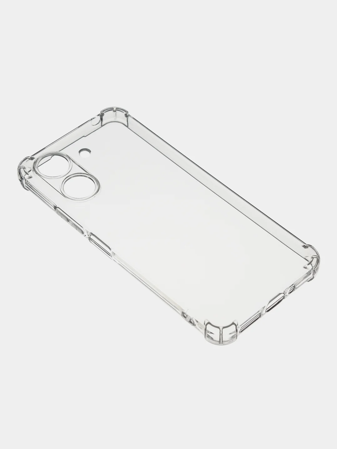 Чехол для Xiaomi Redmi 13C / Poco C65 прозрачный силиконовый с усиленными углами
