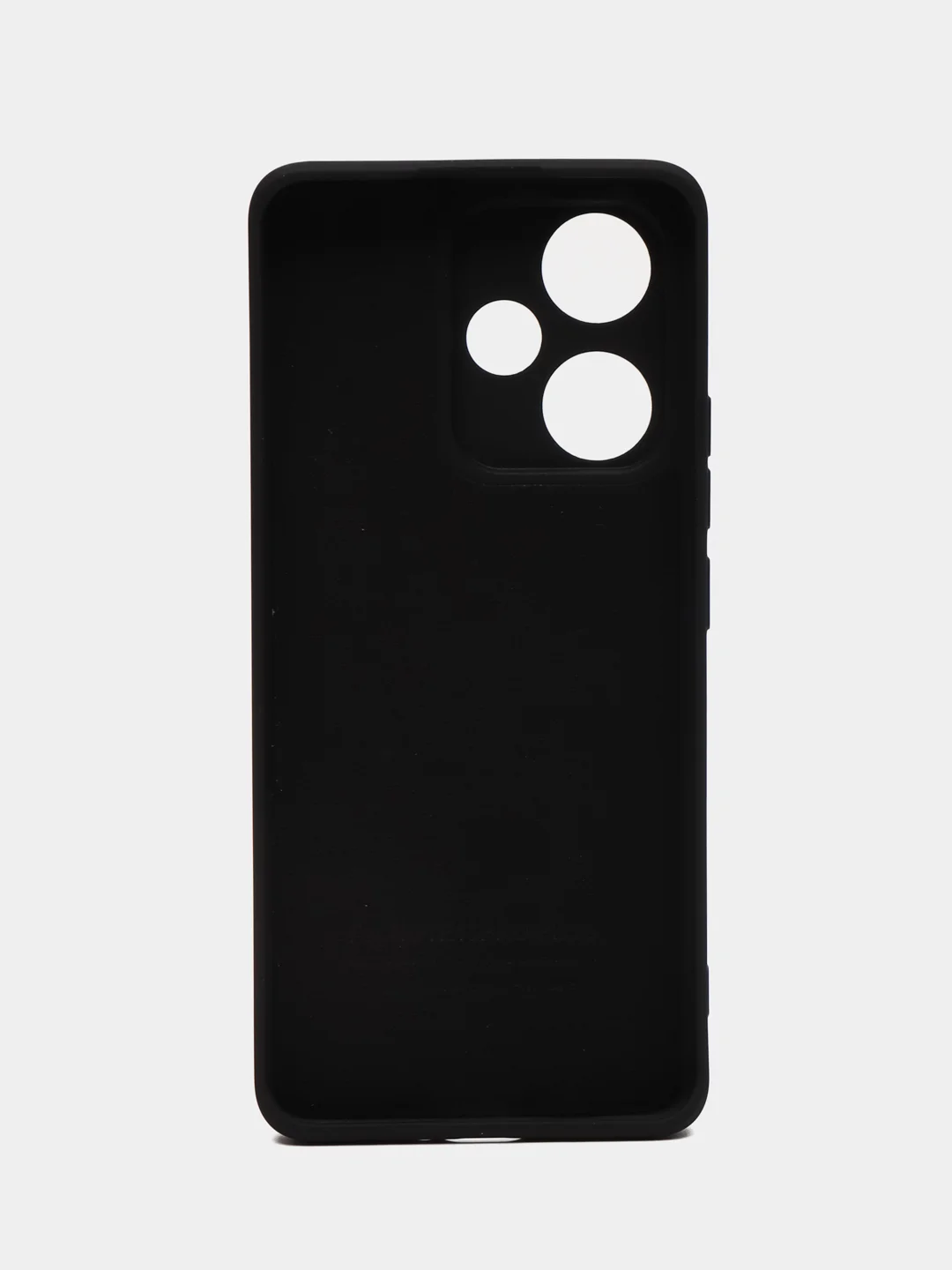 Черный чехол Silicone Cover для Xiaomi Redmi Note 13 Pro Plus + (Нот 13 Про Плюс), силиконовый