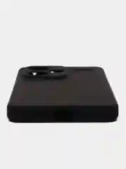 Черный чехол Silicone Cover для Xiaomi Redmi Note 13 Pro Plus + (Нот 13 Про Плюс), силиконовый