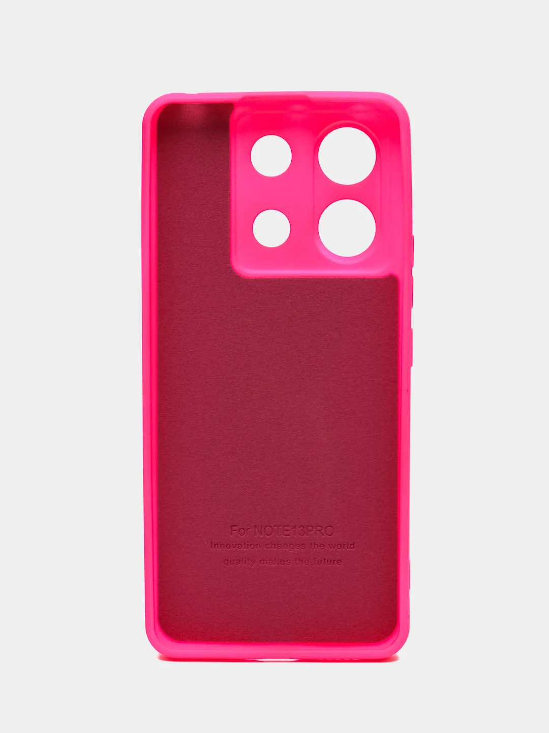 Фуксия чехол Silicone Cover Xiaomi Redmi Note 13 Pro 5G (Сяоми Редми Нот 13 Про 5G), силиконовый