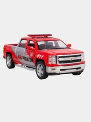 Машинка металлическая инерционная/2014 Chevrolet Silverado KT5381DPR /Kinsmart/