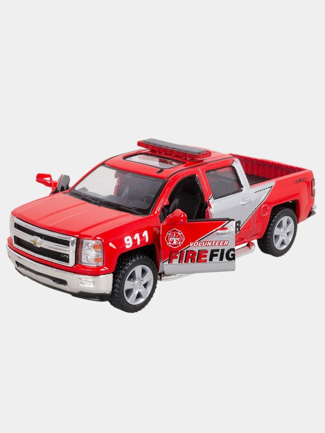 Машинка металлическая инерционная/2014 Chevrolet Silverado KT5381DPR /Kinsmart/