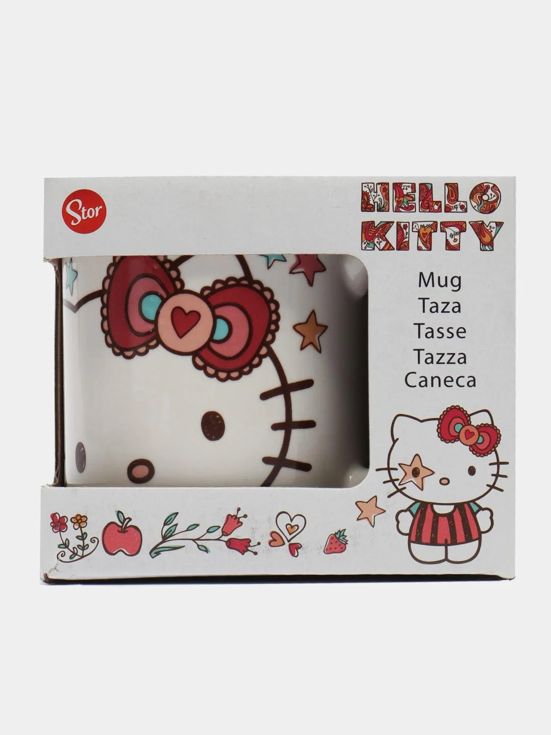 Кружка керамическая в подарочной упаковке (№4, 220 мл). Hello Kitty
