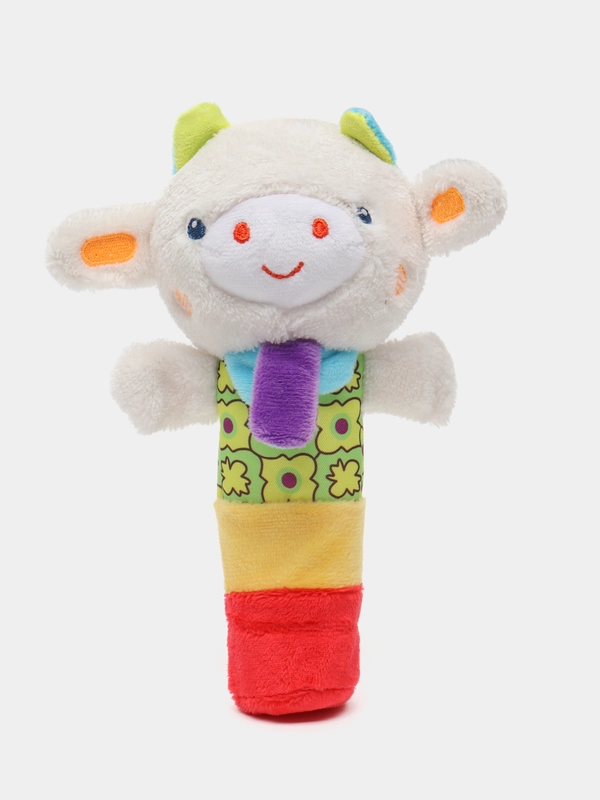 Мягкая игрушка-пищалка "Коровушка"