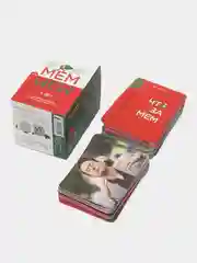 Набор: Игра настольная Что за мем Мем Батл для компании семейная подарок для всей семьи