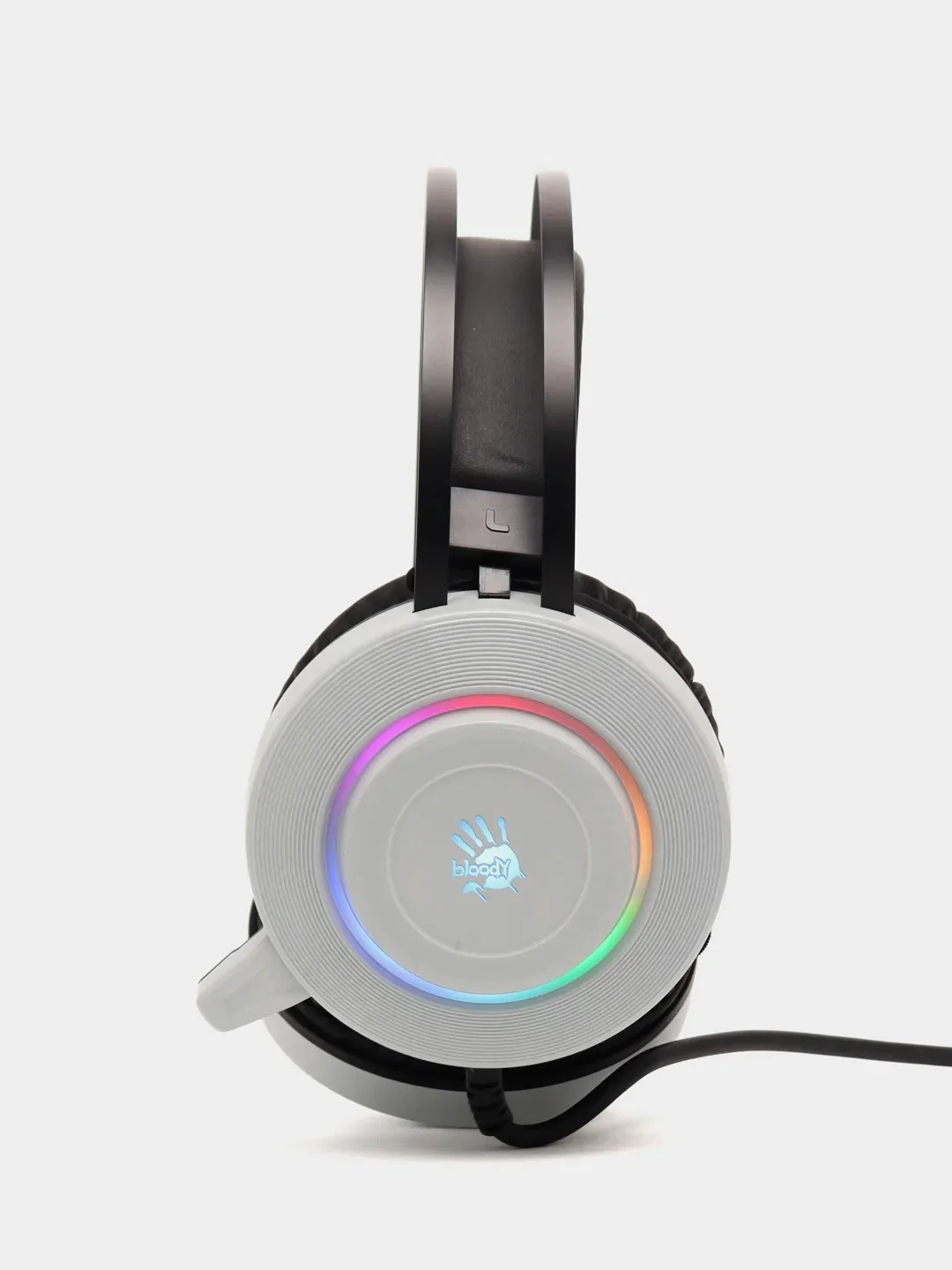 Игровые наушники с микрофоном A4Tech Bloody G521, белый, черный, 2.3 м, мониторные, USB