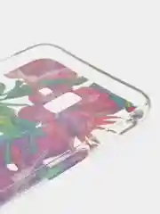 Красный прозрачный чехол iPhone 6 6s 7+ 8+ XR XS Max Samsung S10 Lite S10e J4+ J6+Plus