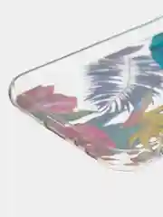 Красный прозрачный чехол iPhone 6 6s 7+ 8+ XR XS Max Samsung S10 Lite S10e J4+ J6+Plus