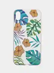 Желтый прозрачный чехол iPhone 6 6s 7+ 8+ XR XS Max Samsung S10 Lite S10e J4+ J6+Plus