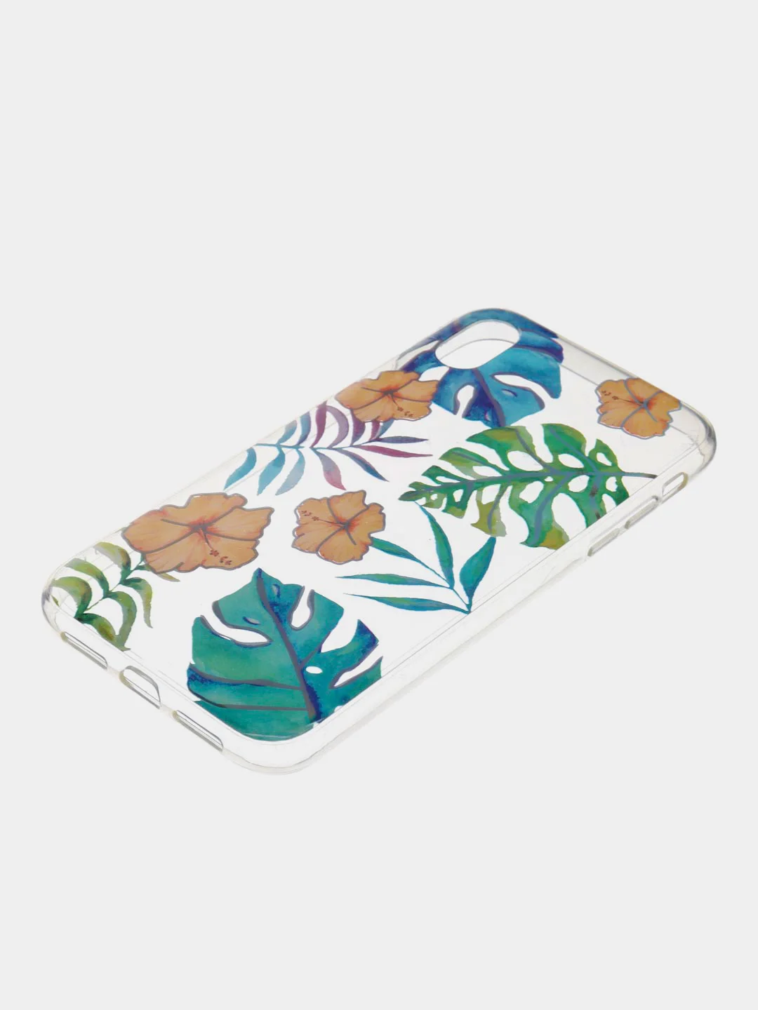 Желтый прозрачный чехол iPhone 6 6s 7+ 8+ XR XS Max Samsung S10 Lite S10e J4+ J6+Plus