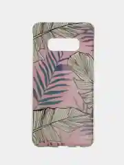 Розовый прозрачный чехол iPhone 6 6s 7+ 8+ XR XS Max Samsung S10 Lite S10e J4+ J6+Plus