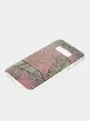 Розовый прозрачный чехол iPhone 6 6s 7+ 8+ XR XS Max Samsung S10 Lite S10e J4+ J6+Plus
