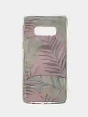 Розовый прозрачный чехол iPhone 6 6s 7+ 8+ XR XS Max Samsung S10 Lite S10e J4+ J6+Plus