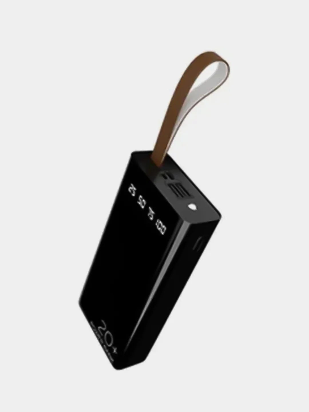Белый внешний аккумулятор More choice PB60-20, 20000mAh, 2 USB, 2.1A