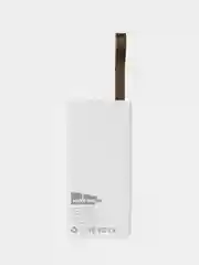 Белый внешний аккумулятор More choice PB60-20, 20000mAh, 2 USB, 2.1A
