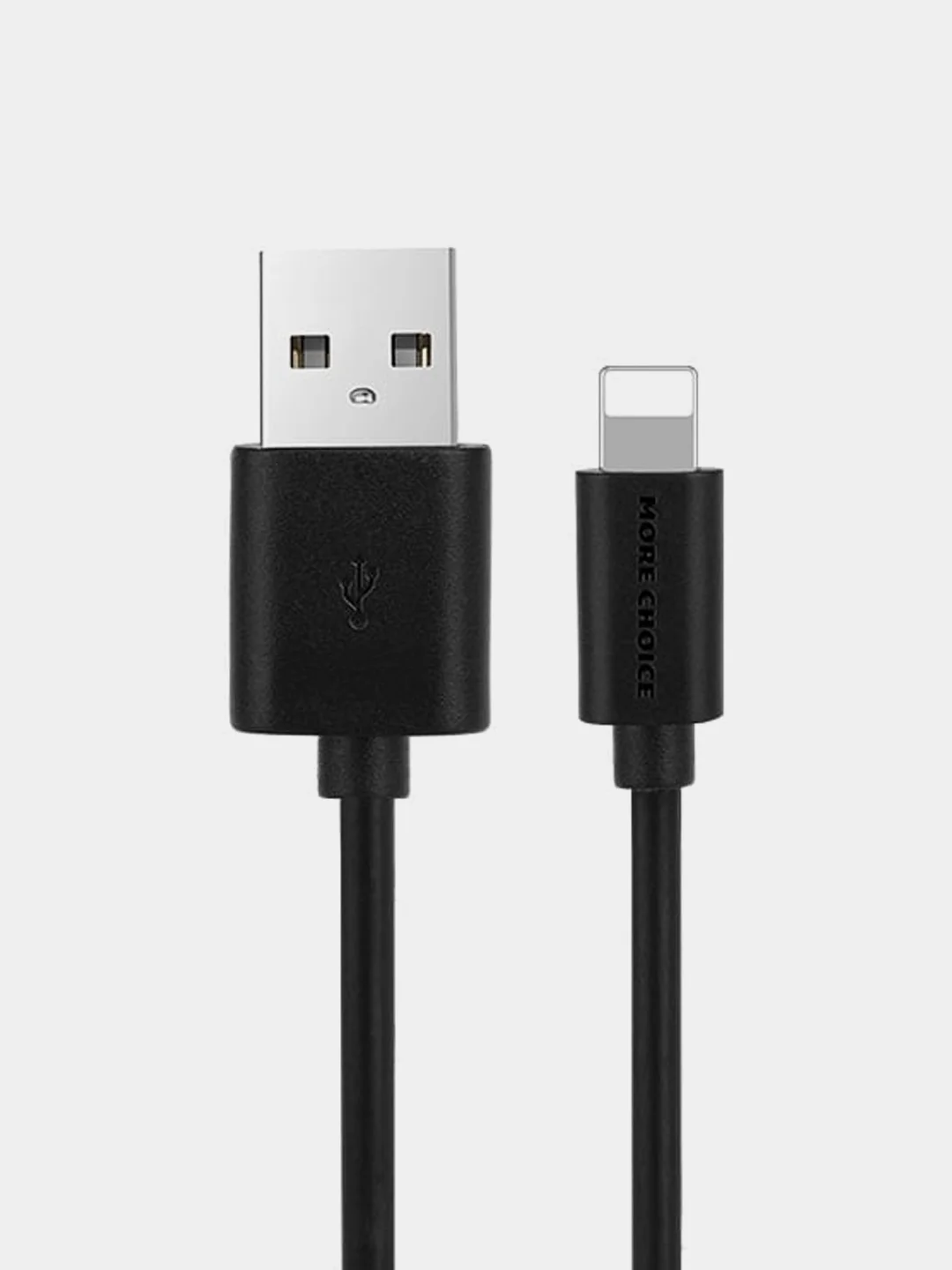 Кабель зарядки для Apple iPhone More choice K13i, USB-Lightning 2.4A, 1 метр