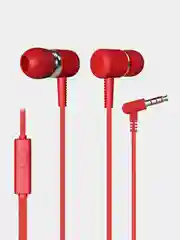 Красный наушники проводные с микрофоном More choice G24 AUX