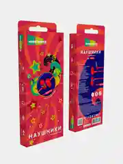 Красный наушники проводные с микрофоном More choice G24 AUX