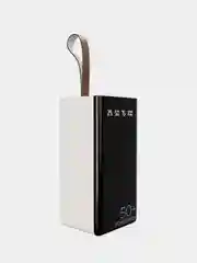 Белый внешний аккумулятор More choice PB60-50, 50000mAh, 2 USB, 2.1A