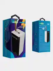 Белый внешний аккумулятор More choice PB60-50, 50000mAh, 2 USB, 2.1A