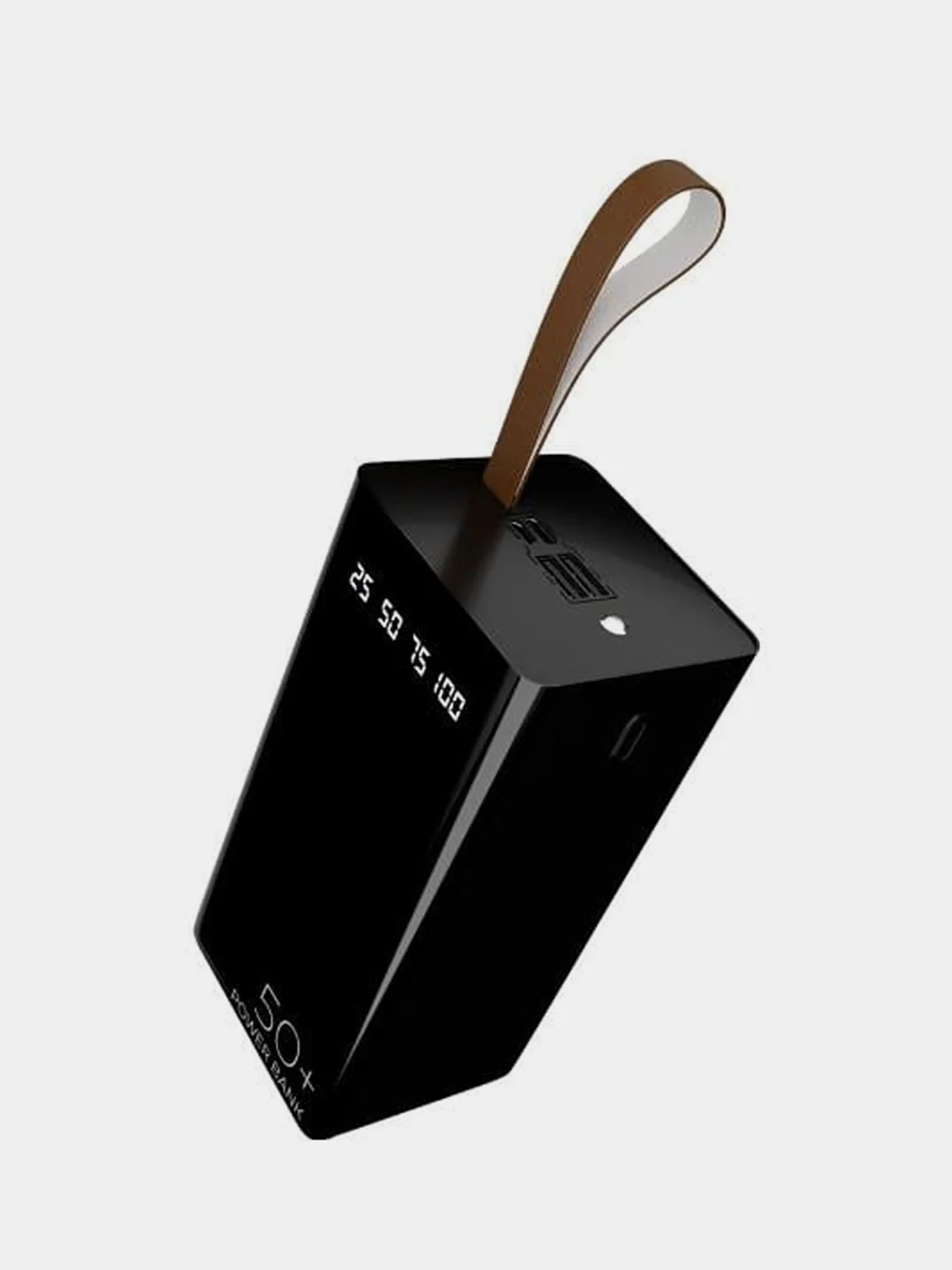 Белый внешний аккумулятор More choice PB60-50, 50000mAh, 2 USB, 2.1A
