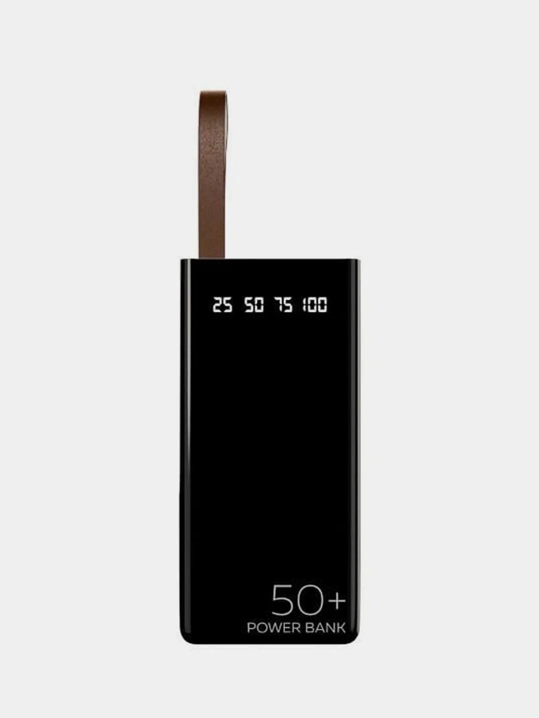 Черный внешний аккумулятор More choice PB60-50, 50000mAh, 2 USB, 2.1A
