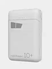 Черный внешний аккумулятор More choice PB32-10, 10000mAh, 2 USB, 2.1A