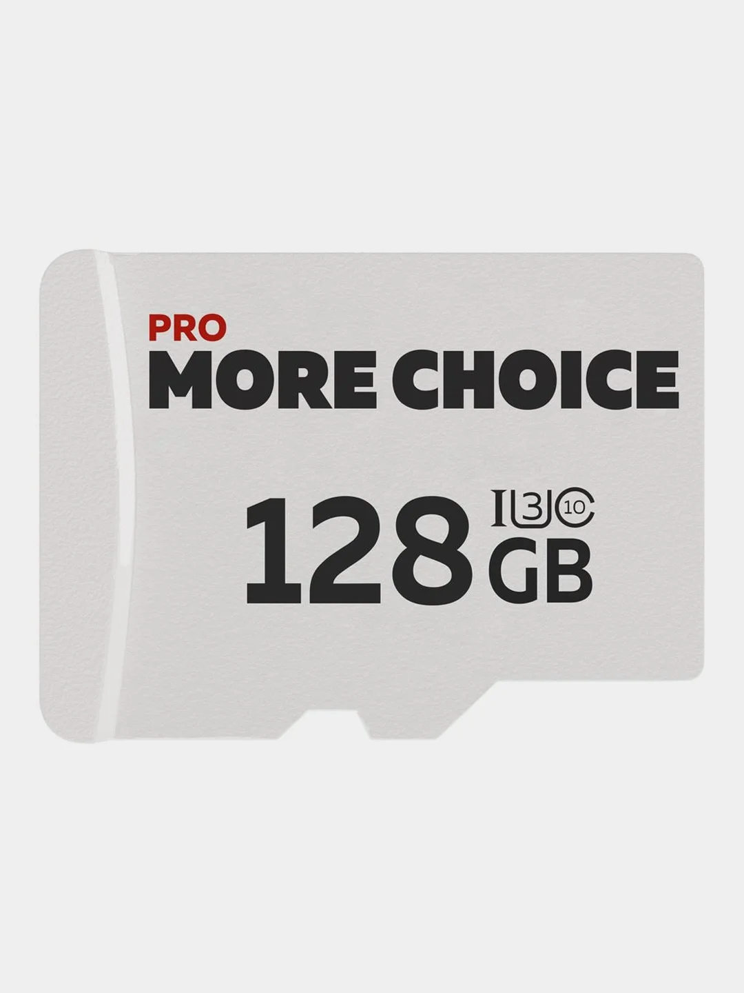 Карта памяти More choice microSD, 128GB, Class10, V30 (MC128-V30)
