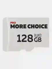 Карта памяти More choice microSD, 128GB, Class10, V30 (MC128-V30)