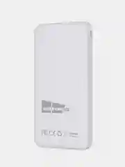 Белый внешний аккумулятор More choice PB33-10, 10000mAh, 2 USB, 2.1A