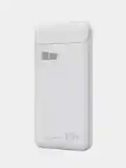 Белый внешний аккумулятор More choice PB33-10, 10000mAh, 2 USB, 2.1A