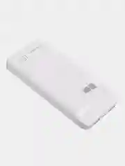 Белый внешний аккумулятор More choice PB33-10, 10000mAh, 2 USB, 2.1A