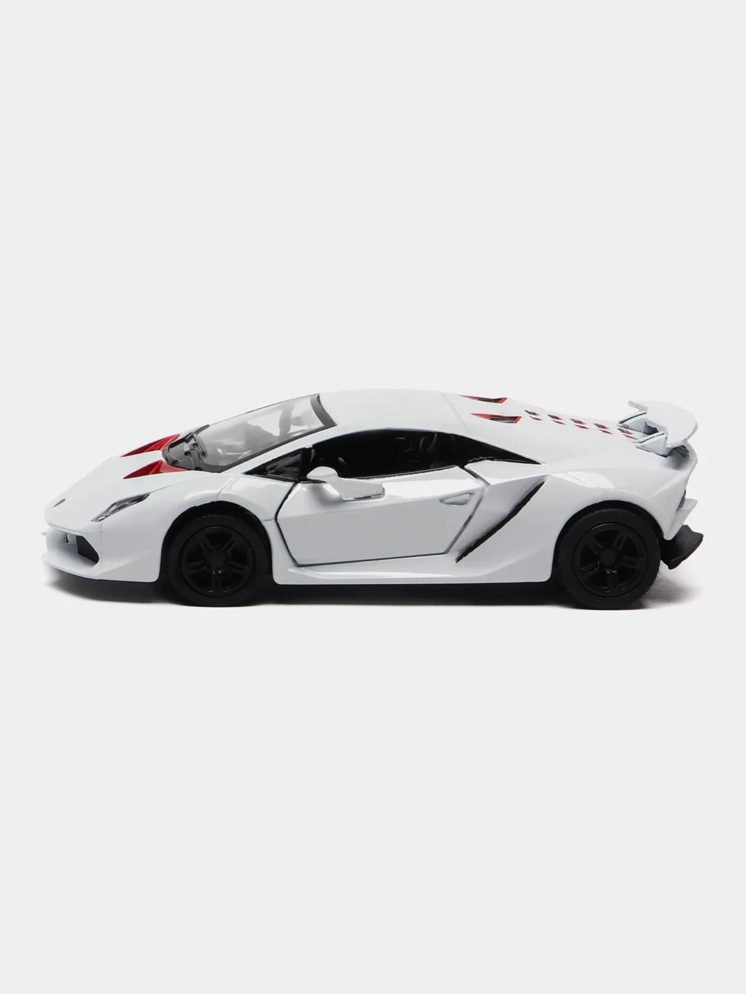 Белый машинка металлическая Kinsmart 1:38 "Lamborghini Sesto Elemento", KT5359D