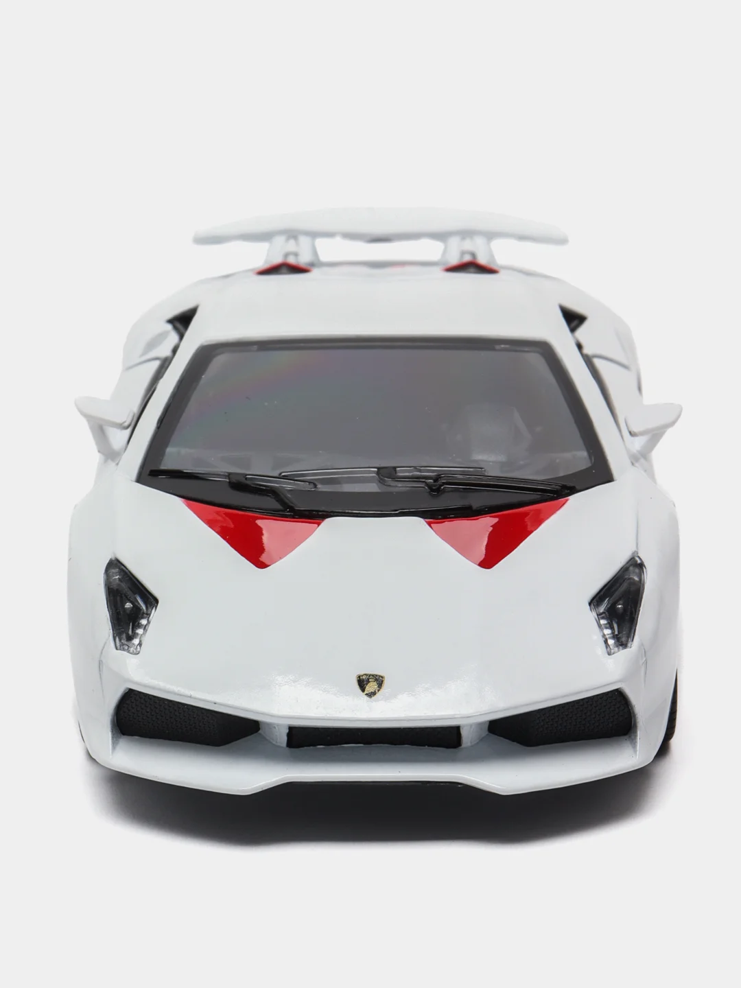 Белый машинка металлическая Kinsmart 1:38 "Lamborghini Sesto Elemento", KT5359D