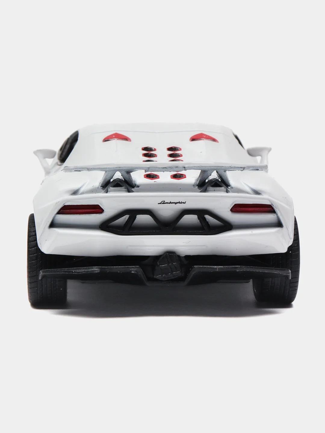 Белый машинка металлическая Kinsmart 1:38 "Lamborghini Sesto Elemento", KT5359D