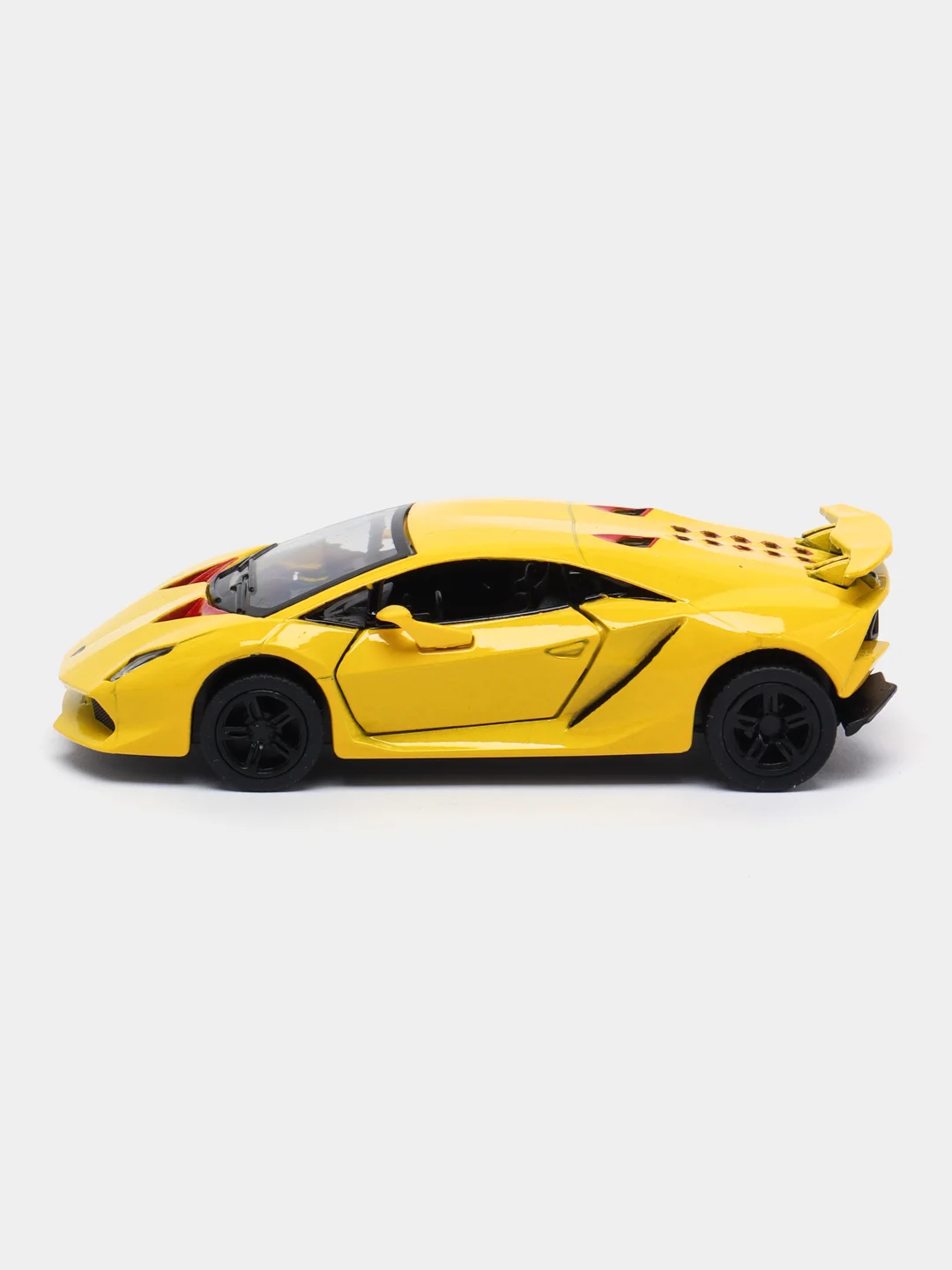 Желтый машинка металлическая Kinsmart 1:38 "Lamborghini Sesto Elemento", KT5359D