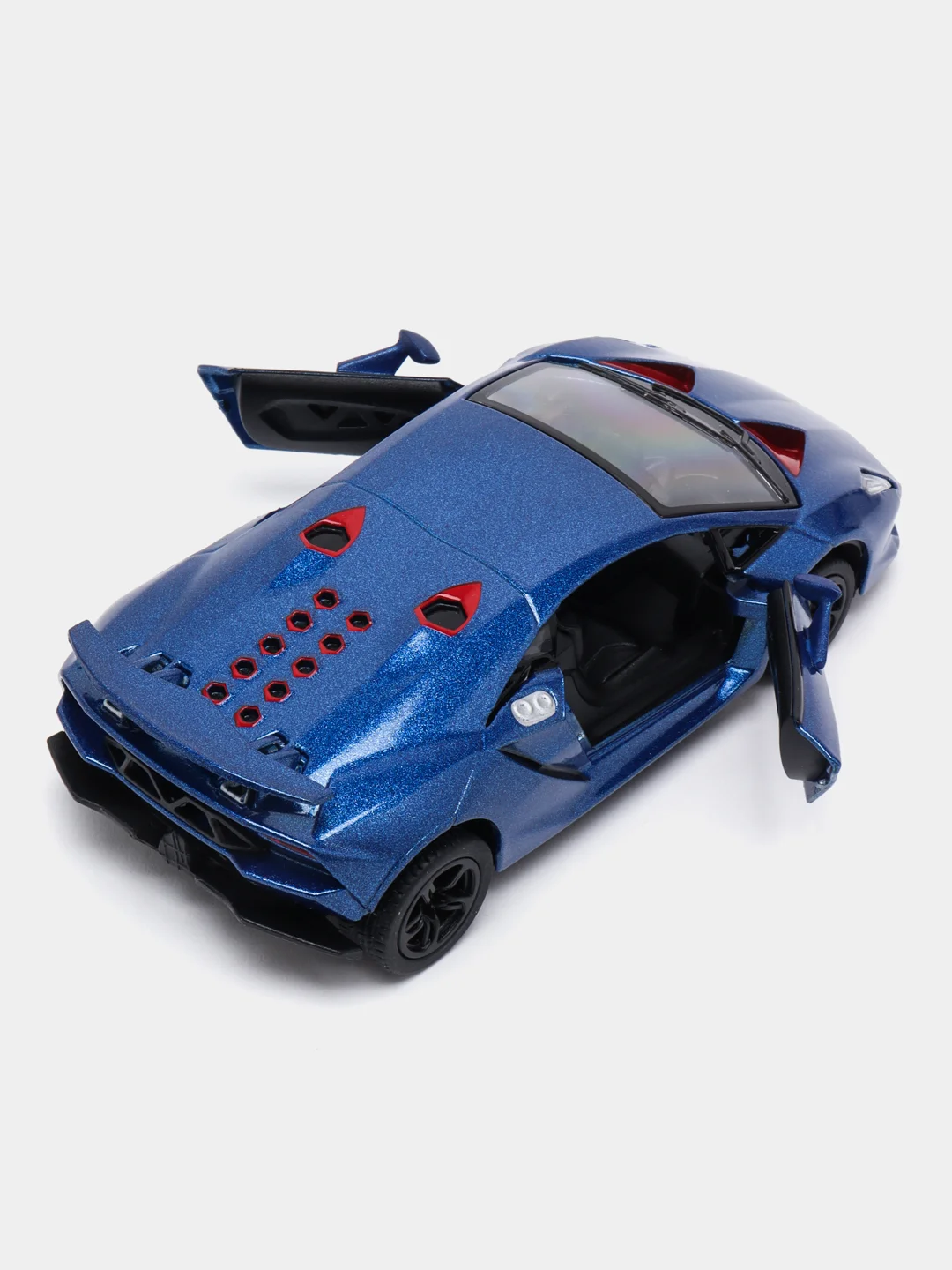 Синий машинка металлическая Kinsmart 1:38 "Lamborghini Sesto Elemento", KT5359D