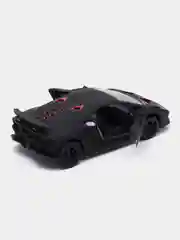 Черный машинка металлическая Kinsmart 1:38 "Lamborghini Sesto Elemento", KT5359D