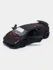 Черный машинка металлическая Kinsmart 1:38 "Lamborghini Sesto Elemento", KT5359D