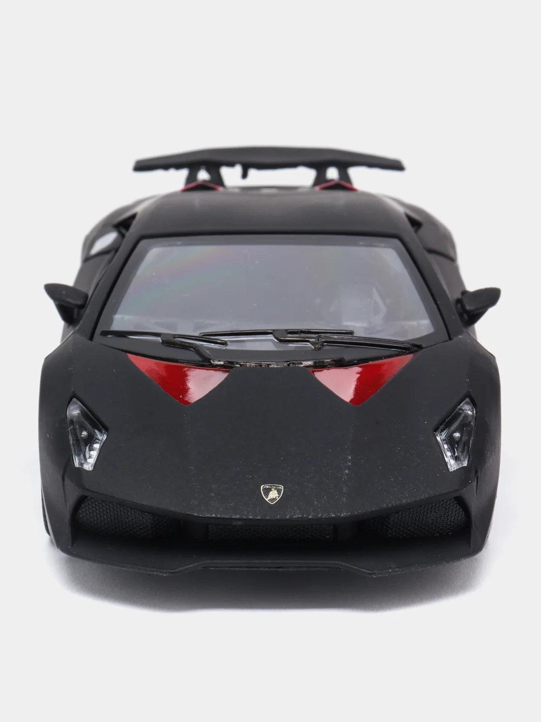 Черный машинка металлическая Kinsmart 1:38 "Lamborghini Sesto Elemento", KT5359D