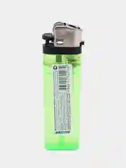 Зеленый зажигалка газовая кремниевая Flameclub