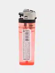 Красный зажигалка газовая кремниевая Flameclub