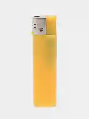 Желтый зажигалка FlameClub газовая, с пьезоподжигом, одноразовая