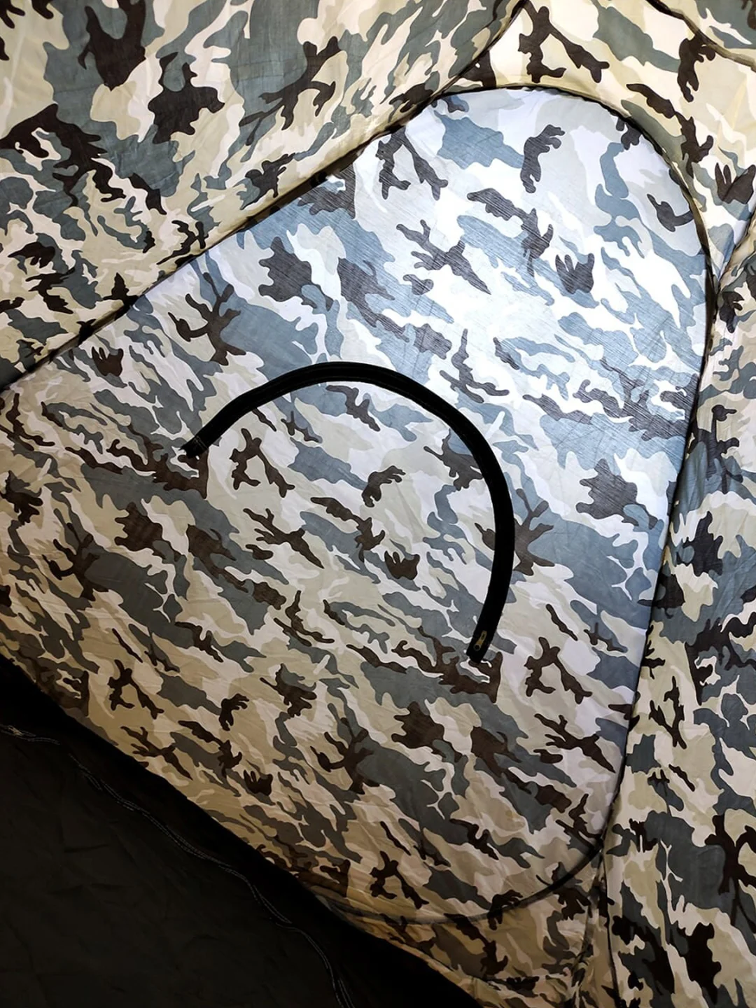 Палатка зимняя для рыбалки, автомат, камуфляж, 200 х 200 х 135 см