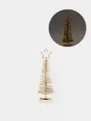 Фигура "Ёлка" светодиодная, металлическая, свечение теплое белое, 8*30*8 см