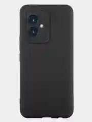 Черный чехол для Honor 100/100 Pro/90 GT силиконовый BROSCORP матовый/прозрачный с защитой камер