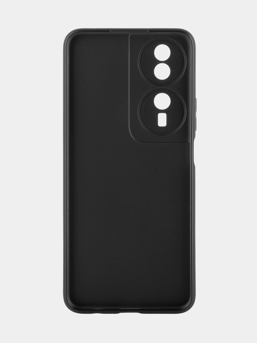 Черный чехол BROSCORP для Honor Play 8T, матовый, прозрачный, силиконовый, с защитой камер