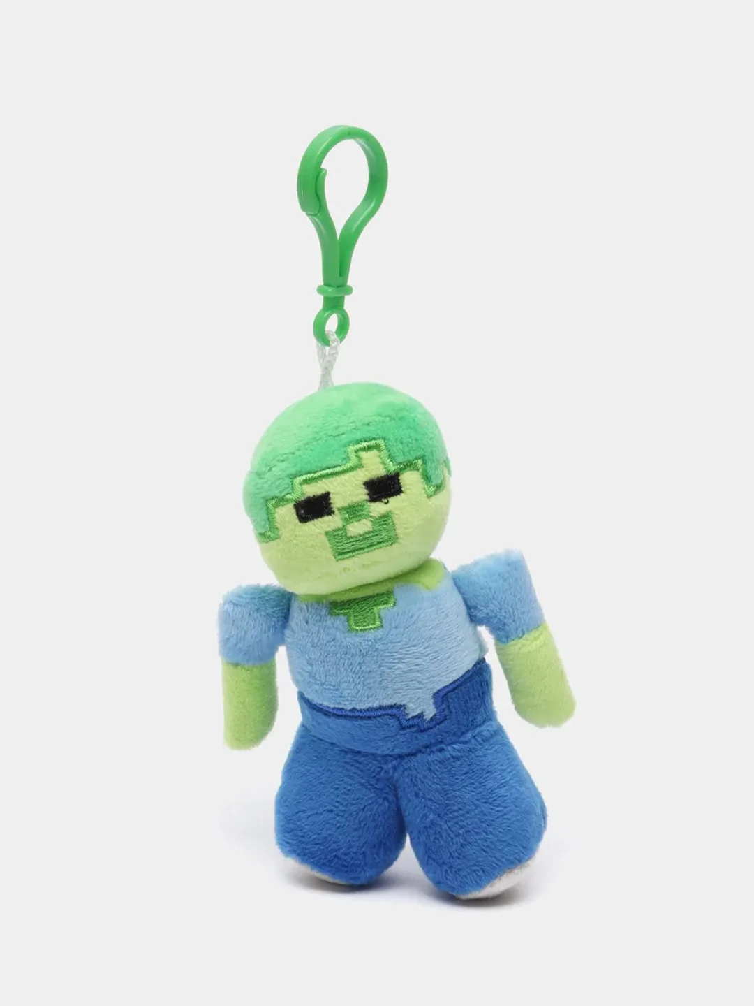 Бирюзовый мягкая игрушка "Майнкрафт", брелок Minecraft